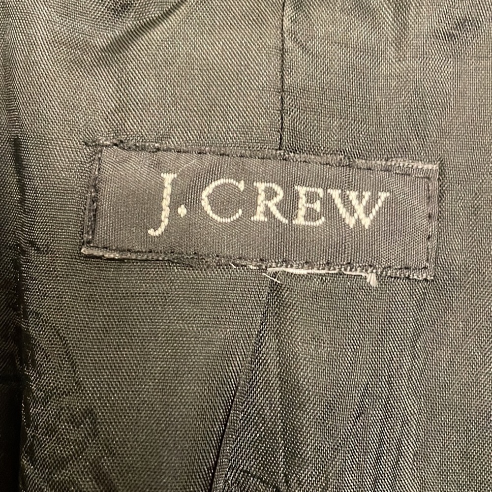 J Crew 6 button Parke Italian Linen Blazer EUC pure perfection Tall Sz 6-8 - Picture 2 of 3
